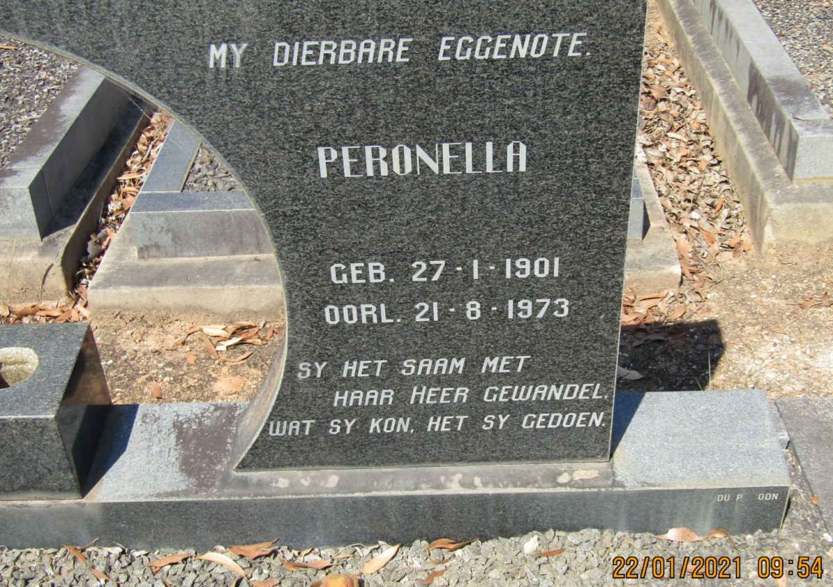 ? Peronella 1901-1973