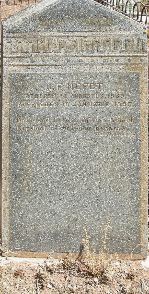 NEFDT G.F. 1839-1887