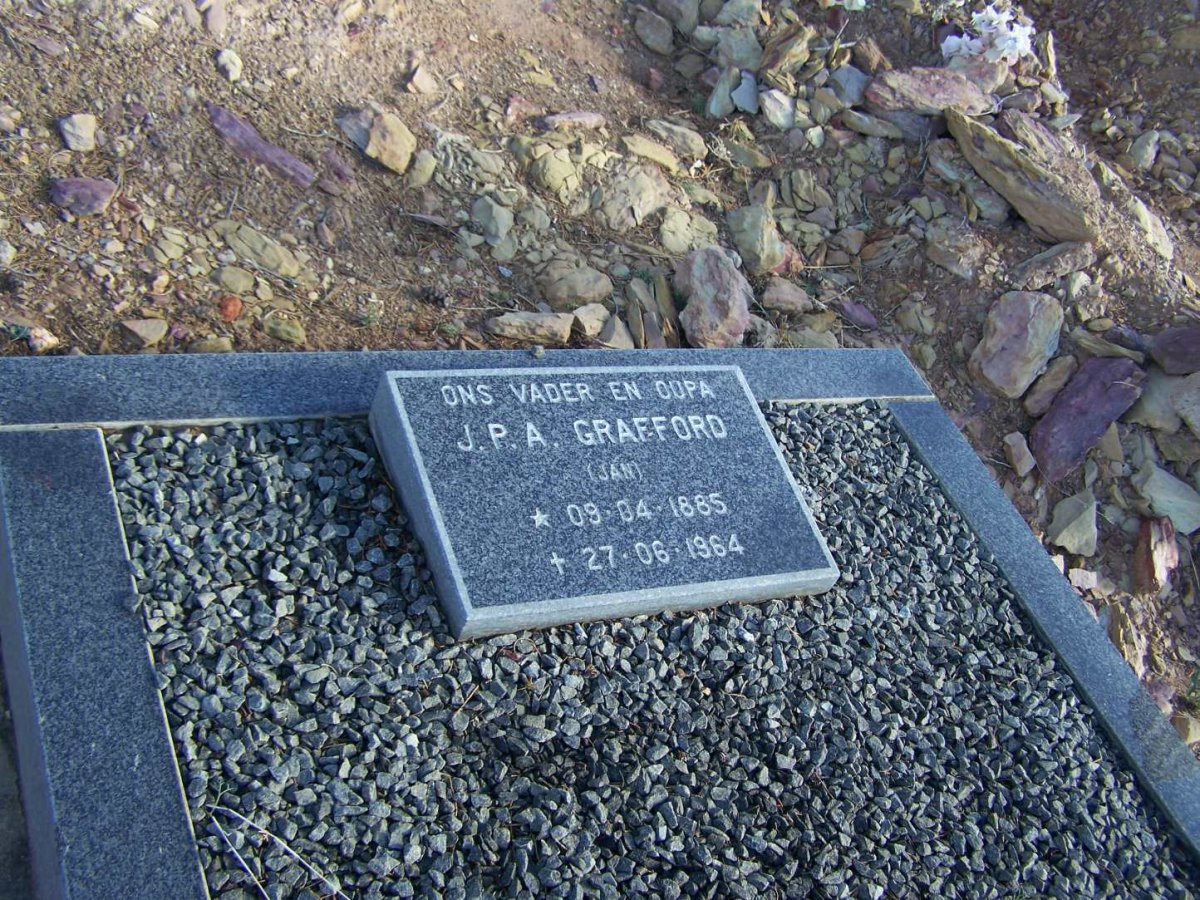 CRAFFORD J.P.A. 1885-1964