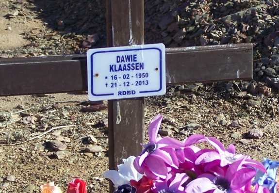 KLAASSEN Dawie 1950-2013