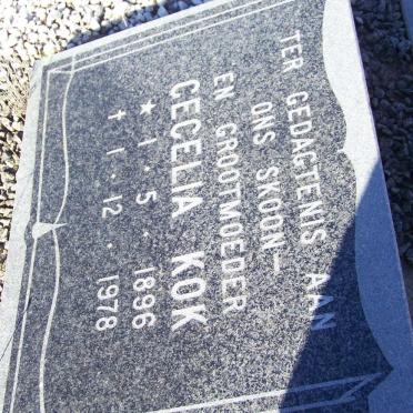 KOK Cecelia 1896-1978