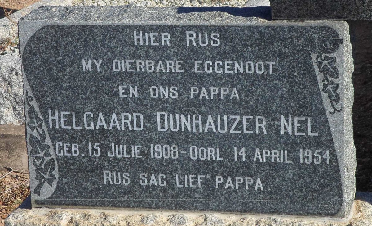 NEL Helgaard Dunhauzer 1908-1954