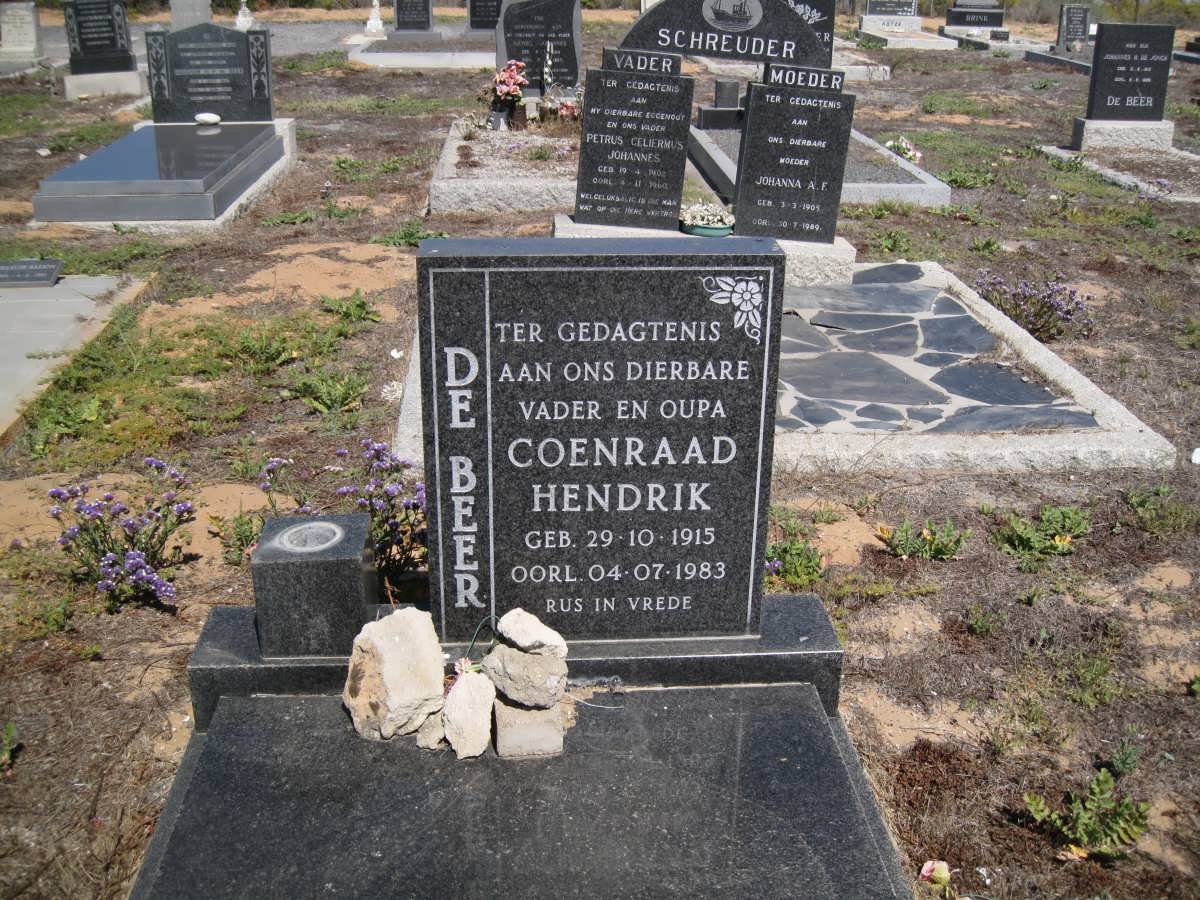 BEER Coenraad Hendrik, de 1915-1983