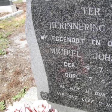 BEER Michiel Johannes, de 1904-1967
