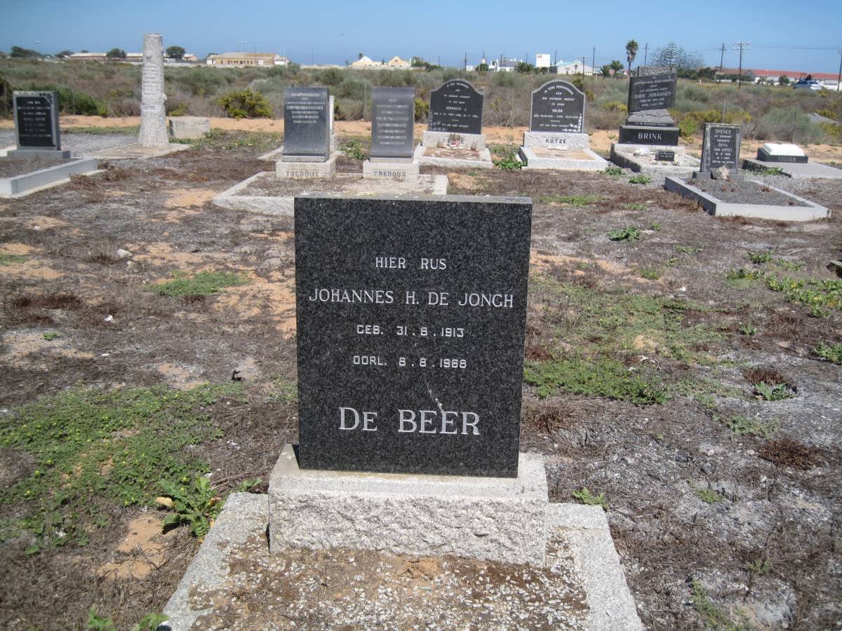 BEER Johannes H. De Jongh, de 1913-1988