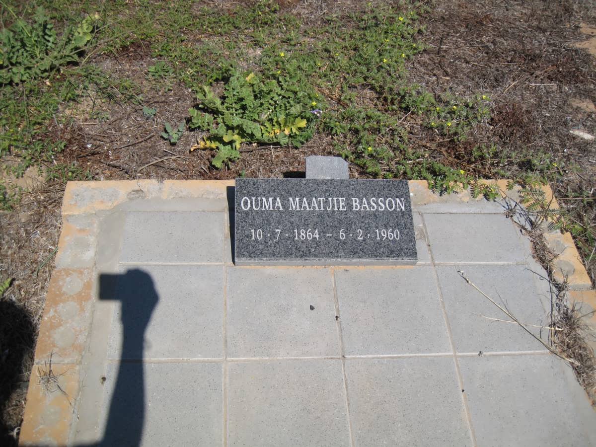 BASSON Maatjie 1864-1960