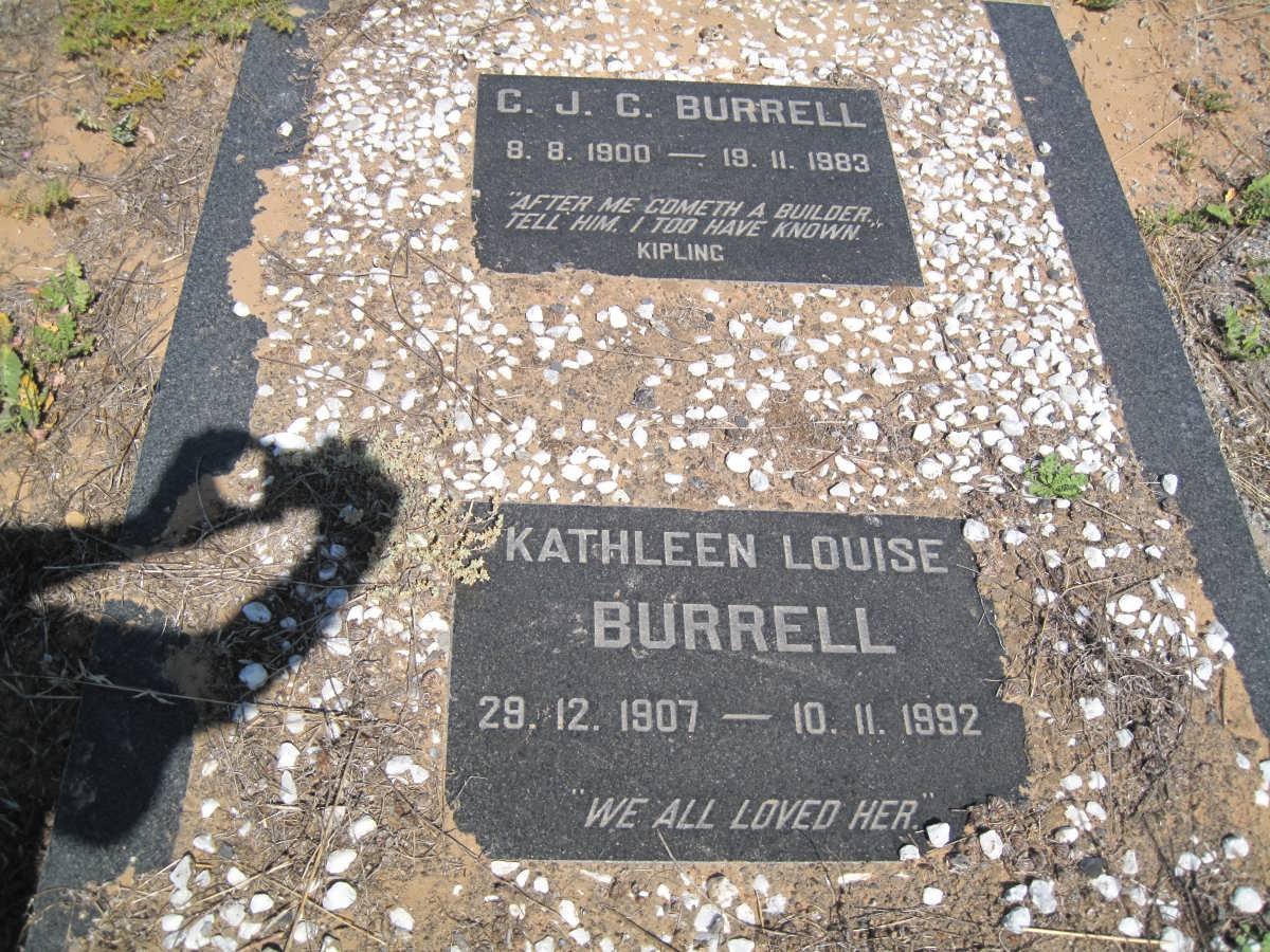BURRELL C.J.C. 1900-1983 :: BURRELL Kathleen Louise 1909-1992