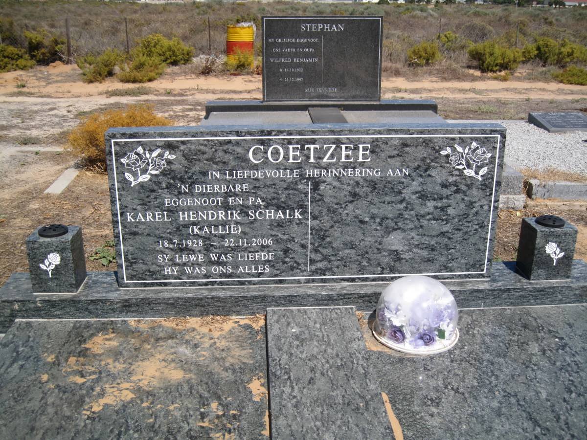 COETZEE Karel Hendrik Schalk 1928-2006