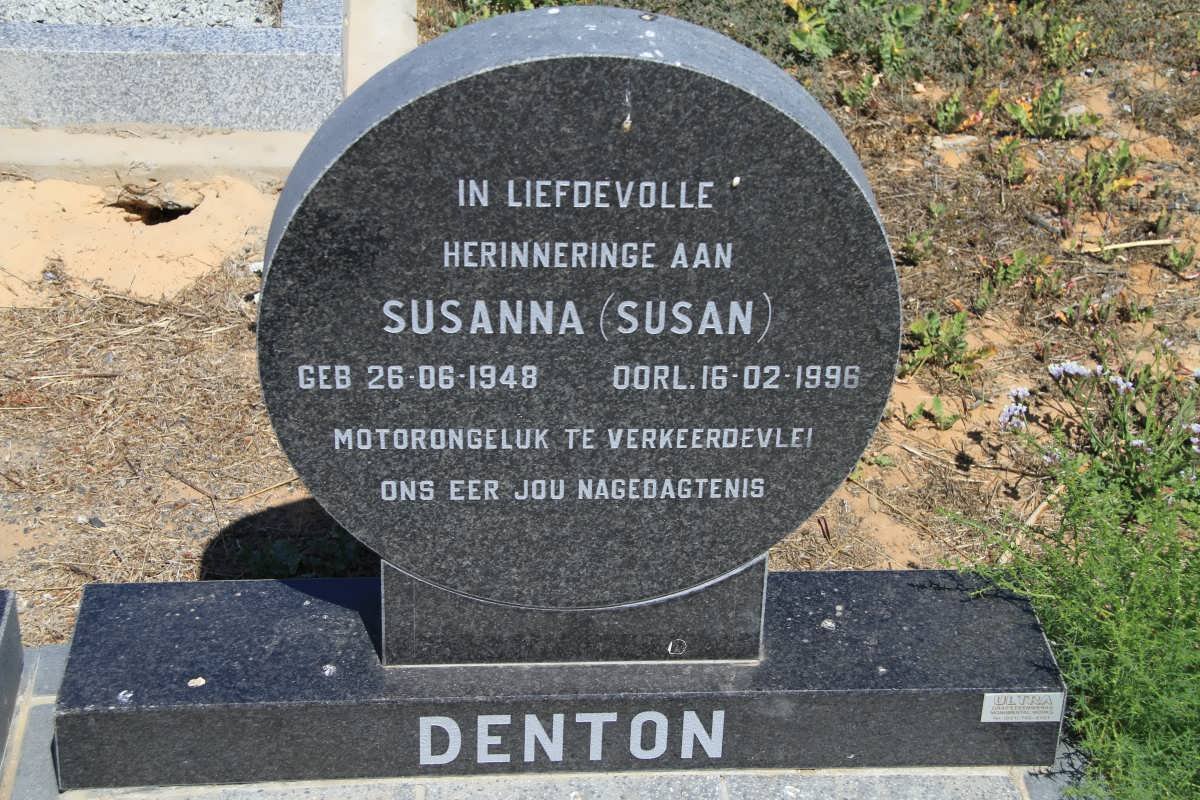 DENTON Susanna 1948-1996