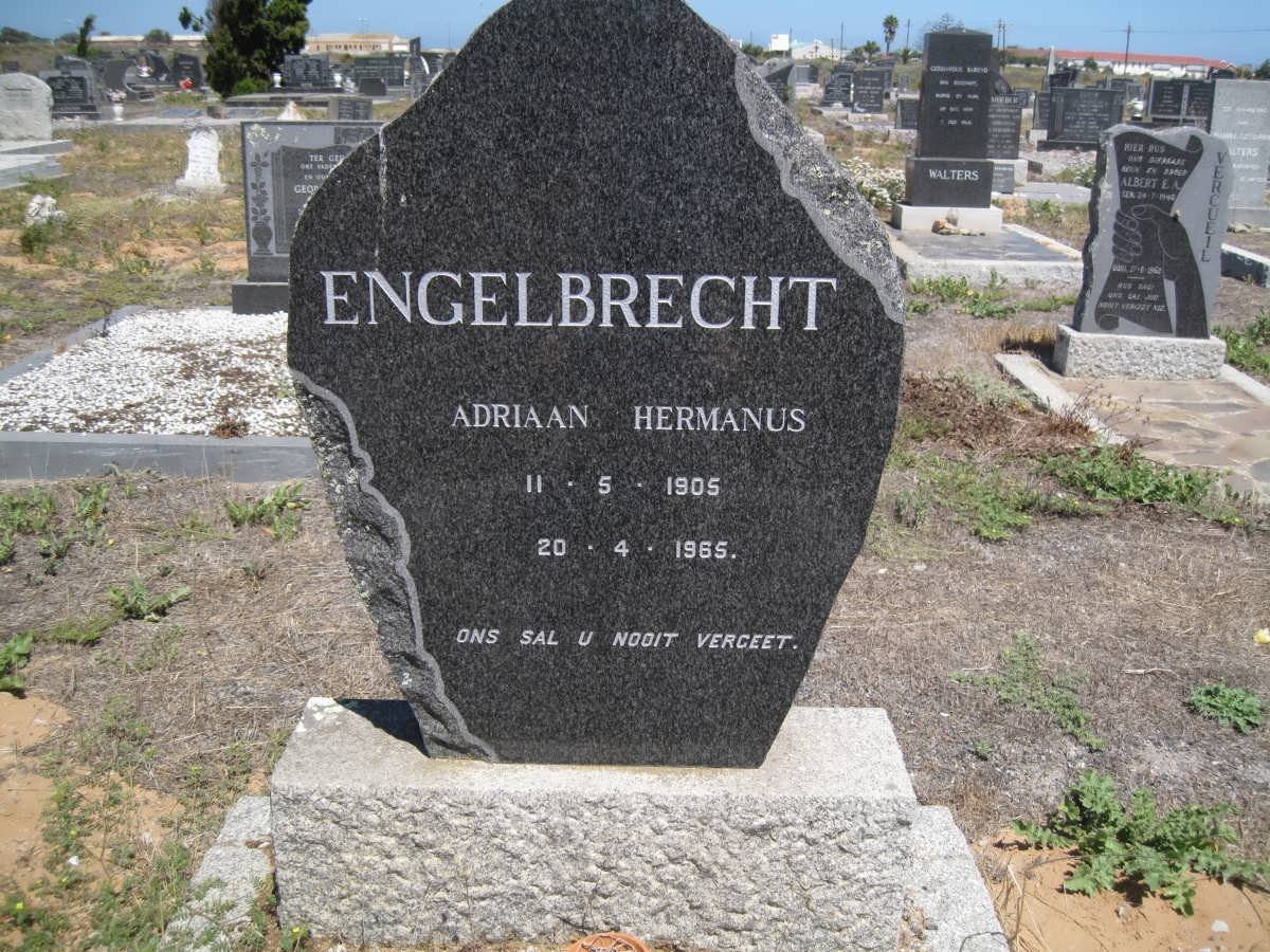 ENGELBRECHT Adriaan Hermanus 1905-1965