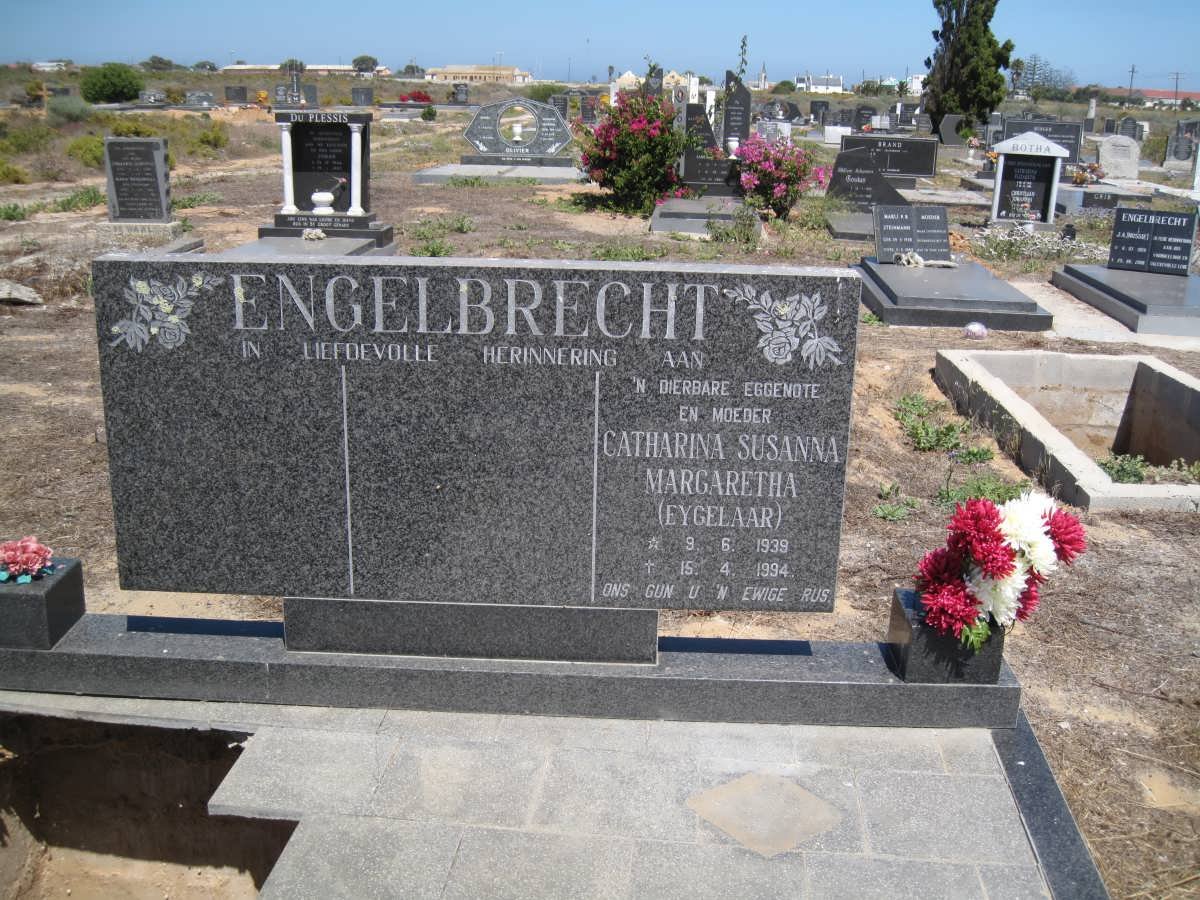 ENGELBRECHT Catharina Susanna Margaretha nee EYGELAAR 1939-1994