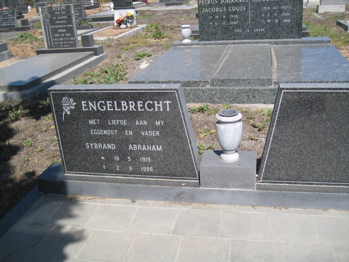 ENGELBRECHT Sybrand Abraham 1919-1996