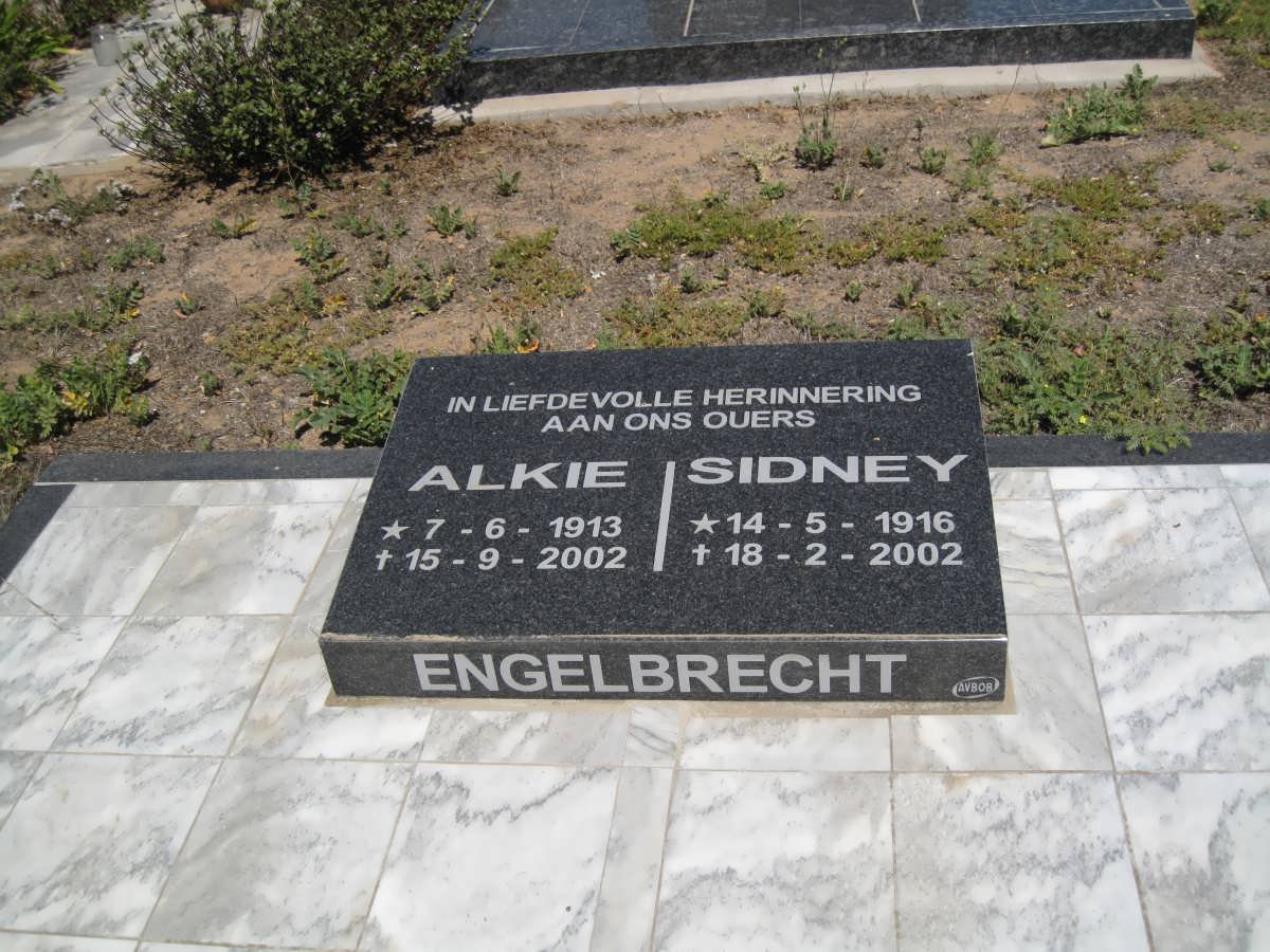 ENGELBRECHT Sidney 1916-2002 &amp; Alkie 1913-2002
