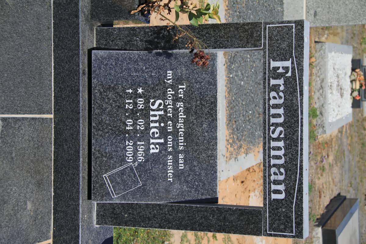 FRANSMAN Sheila 1966-2009