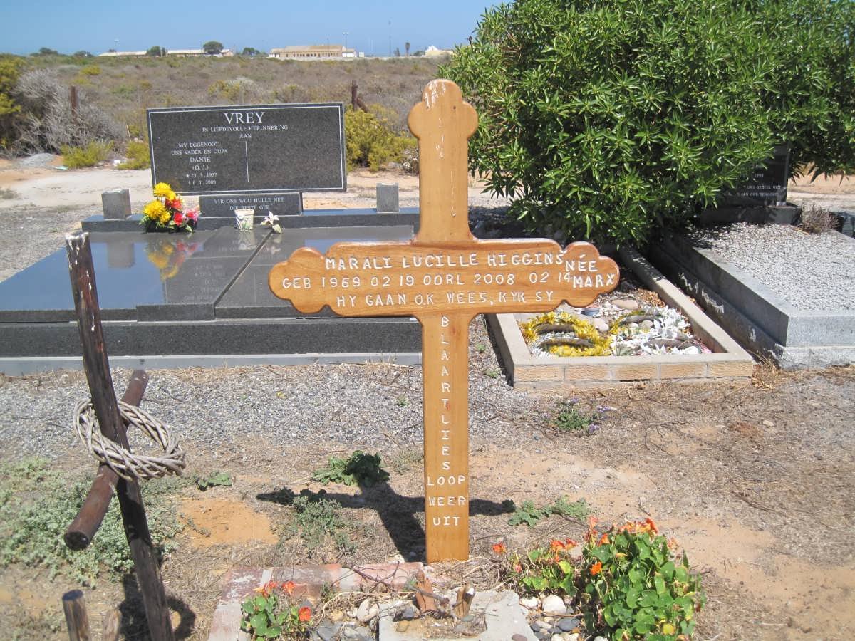 HIGGINS Marali Lucille nee MARX 1969-2008