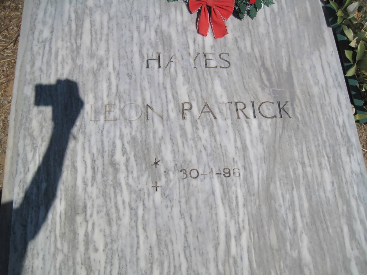 HAYES Leon Patrick 1964