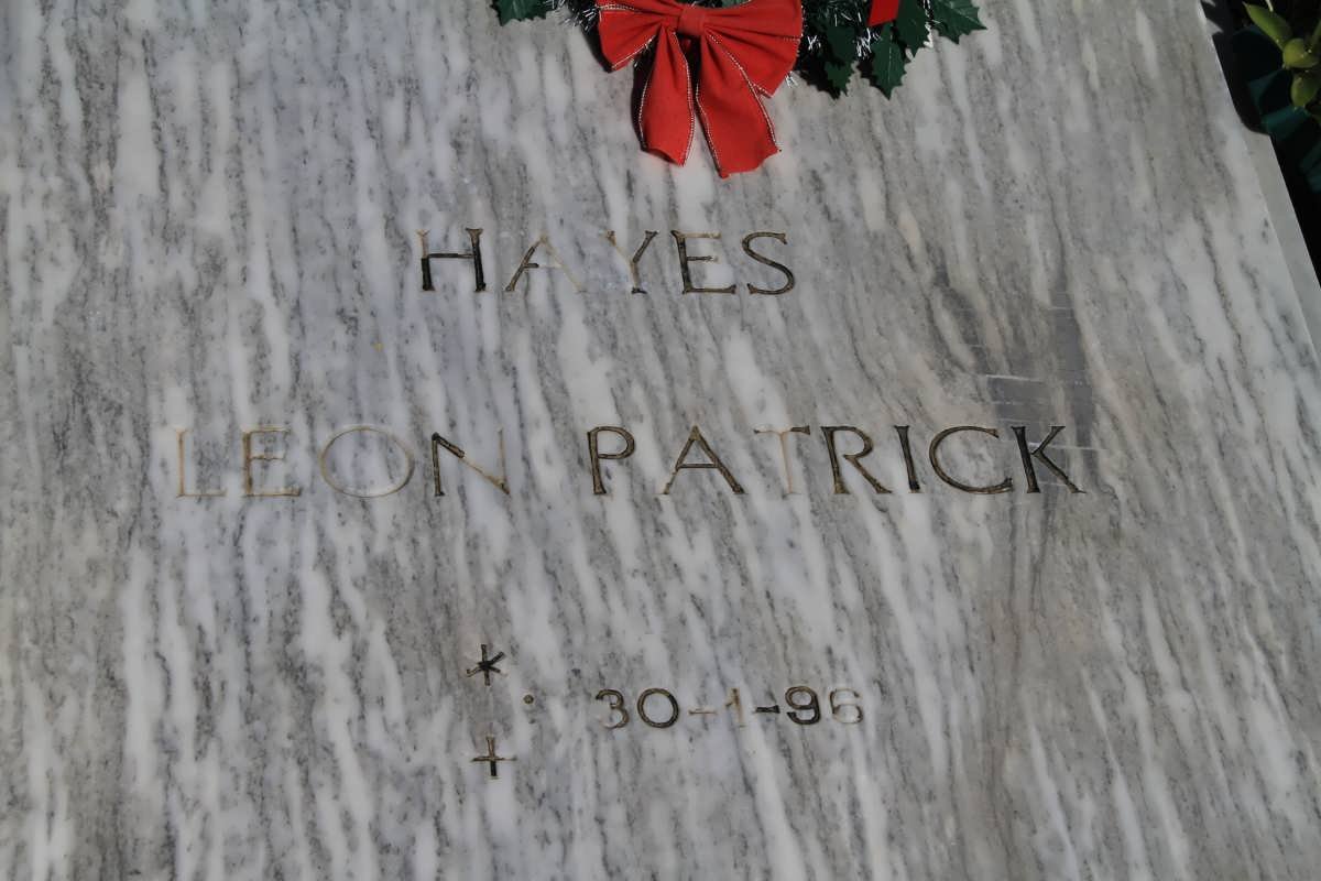 HAYES Leon Patrick -1966