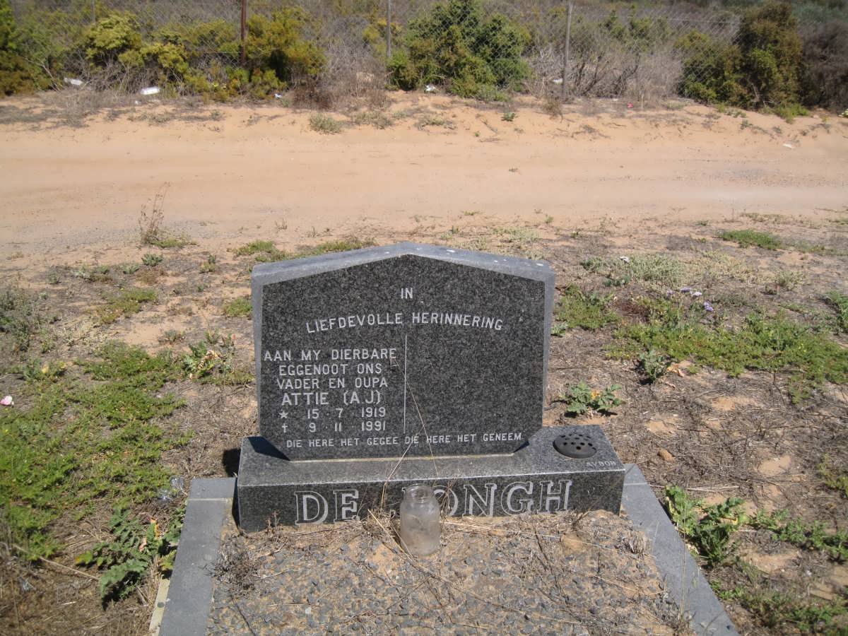 JONGH A.J., de 1919-1991