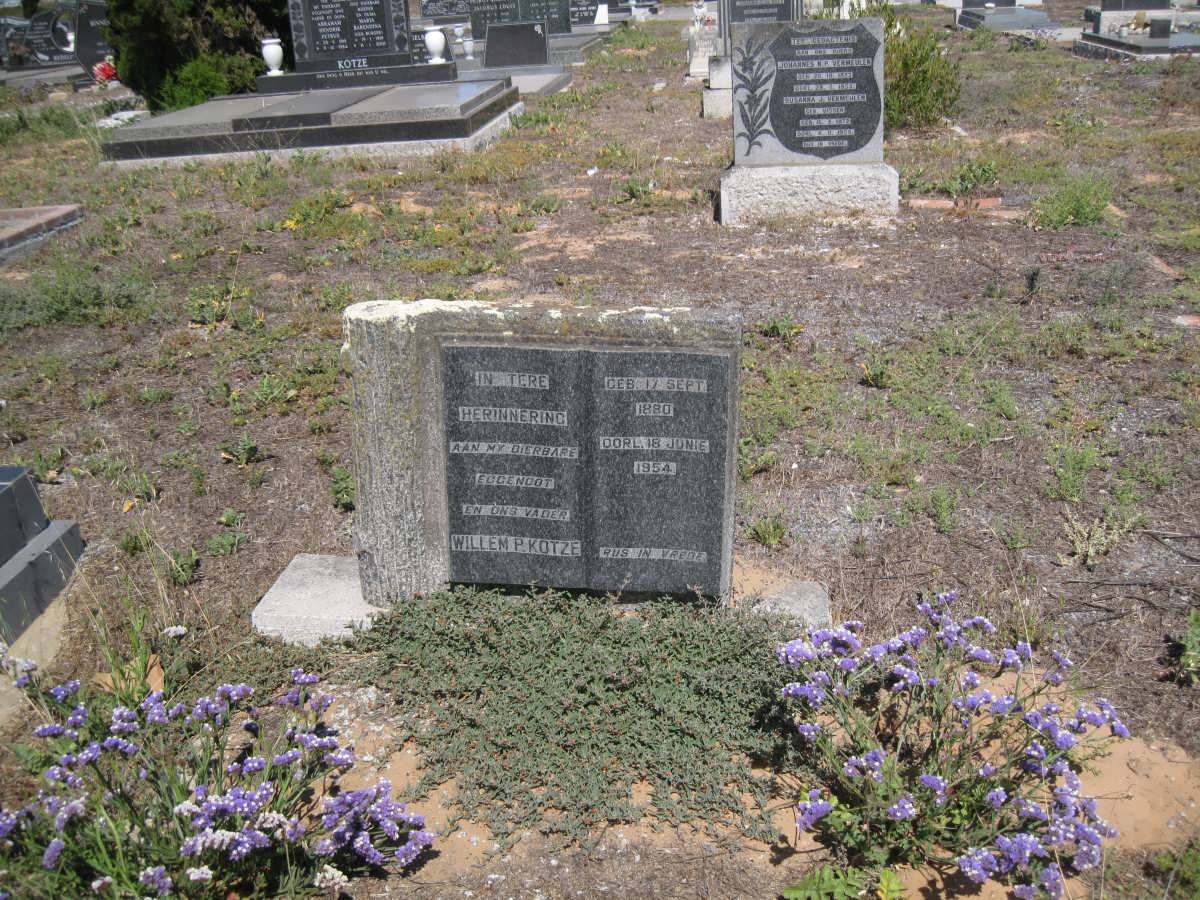 KOTZE Willem P. 1880-1954