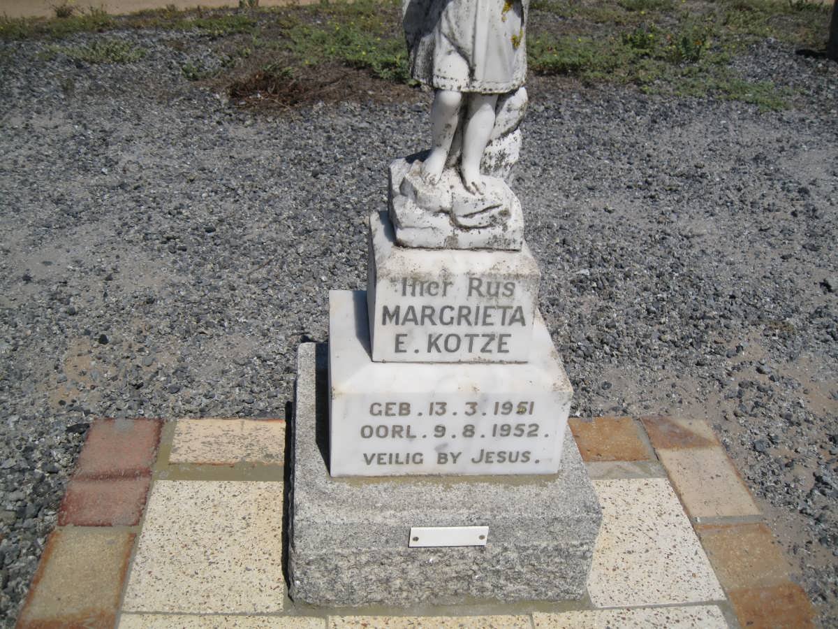 KOTZE Margrieta E. 1951-1952