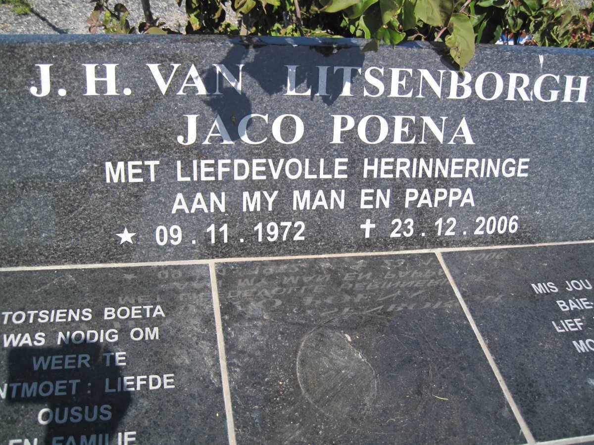 LITSENBORGH J.H., van 1972-2006