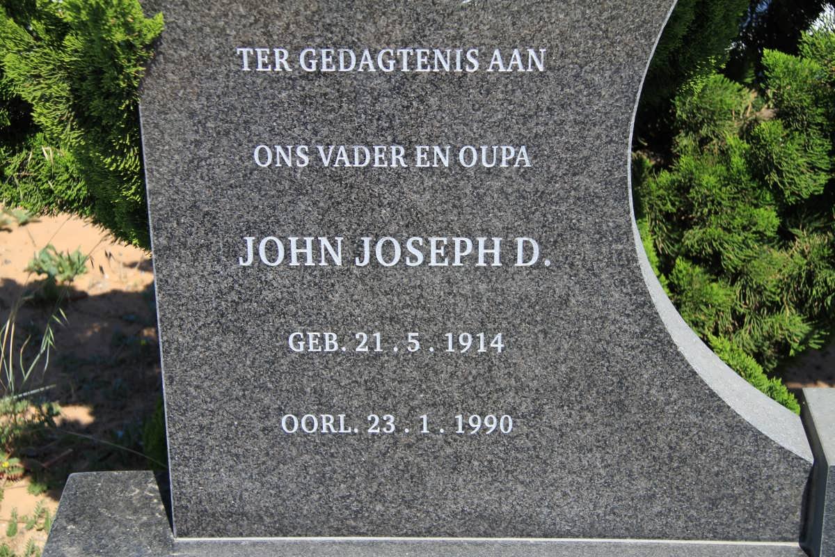 McMAHON John Joseph D. 1914-1990 