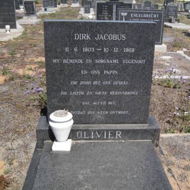 OLIVIER Dirk Jacobus 1903-1969