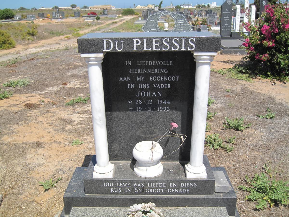 PLESSIS Johan, du 1944-1993