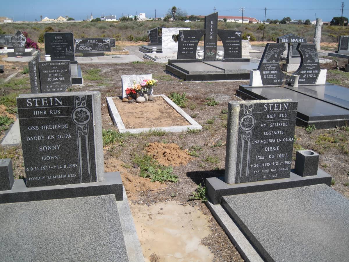 STEIN John 1915-1998 &amp; Dirkie DU TOIT 1919-1989