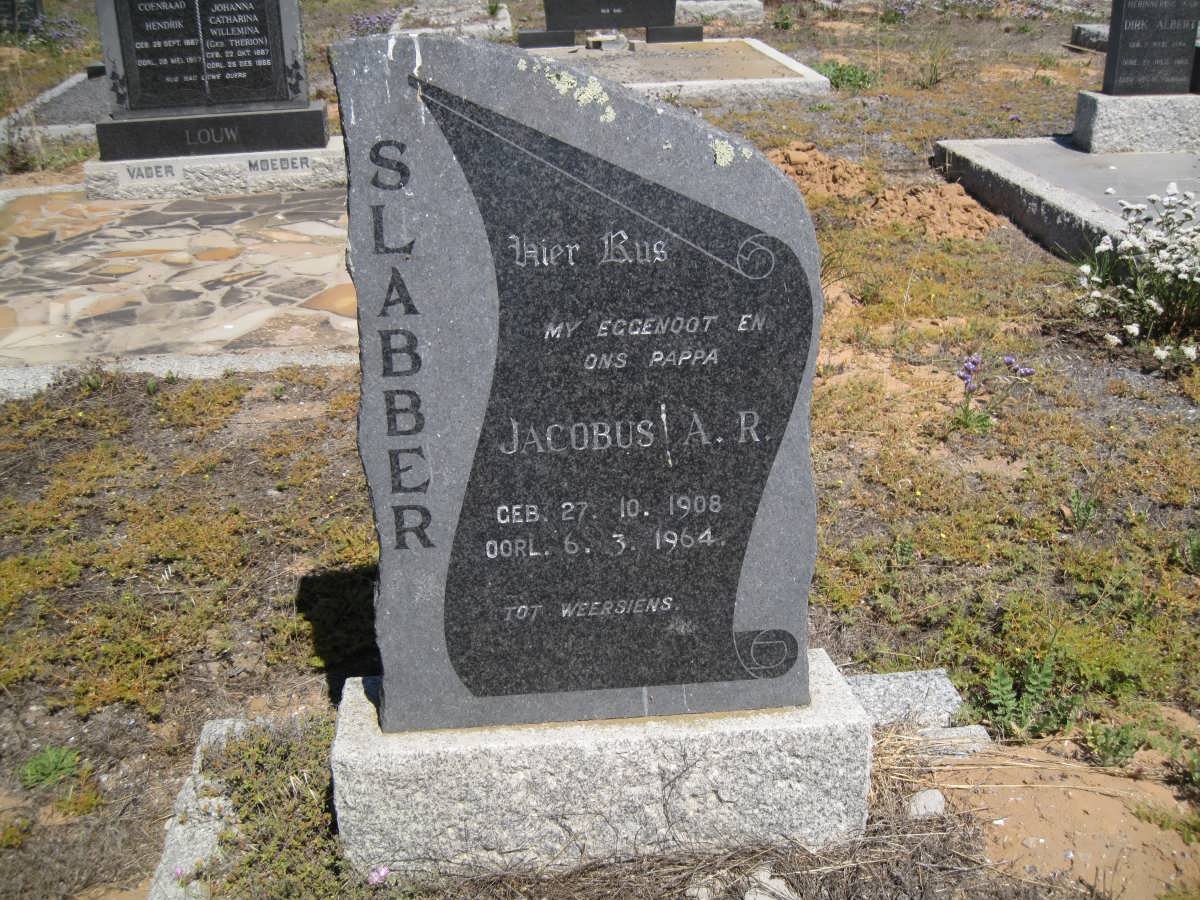 SLABBER Jacobus A.R. 1908-1964