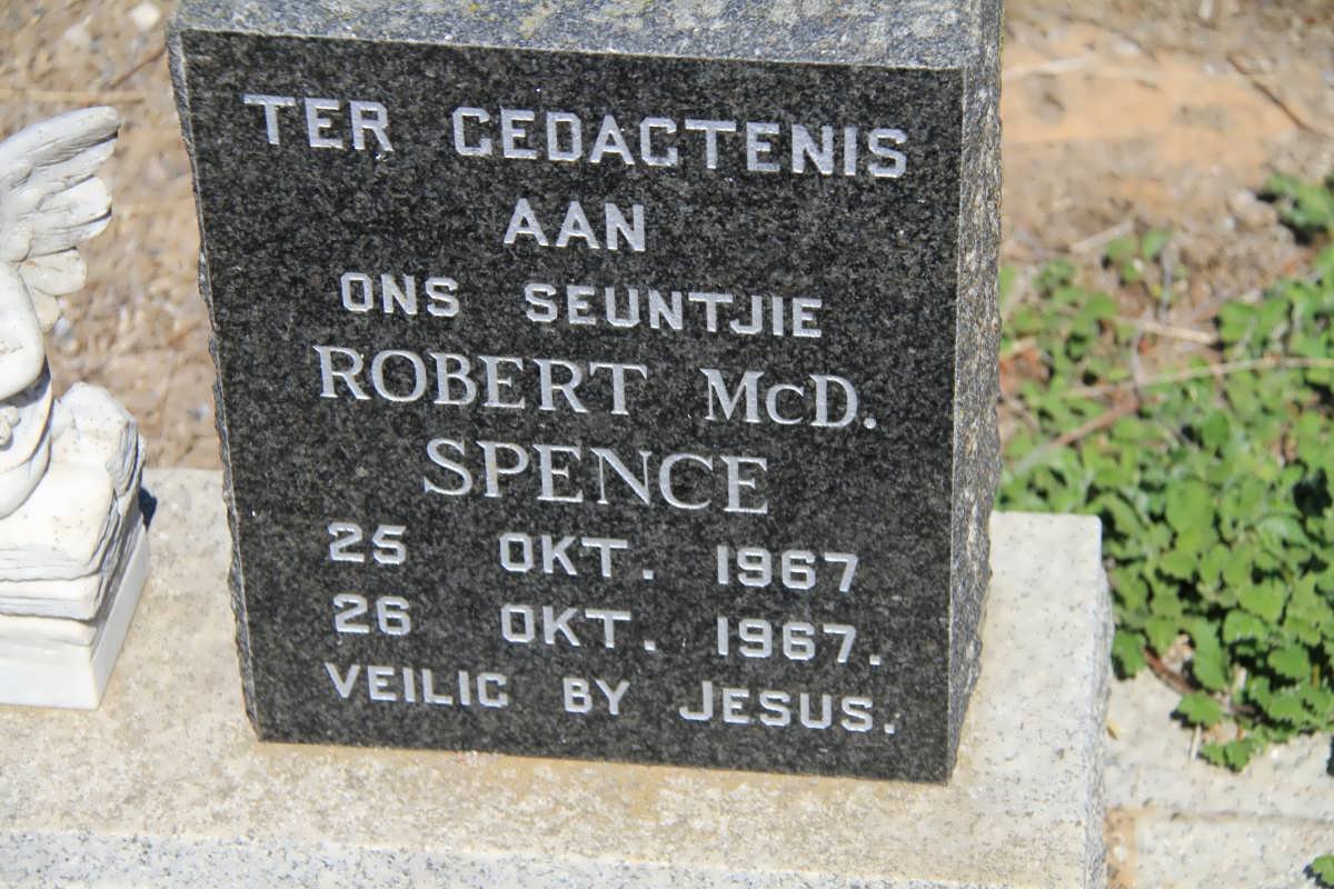 SPENCE Robert McD. 1967-1967