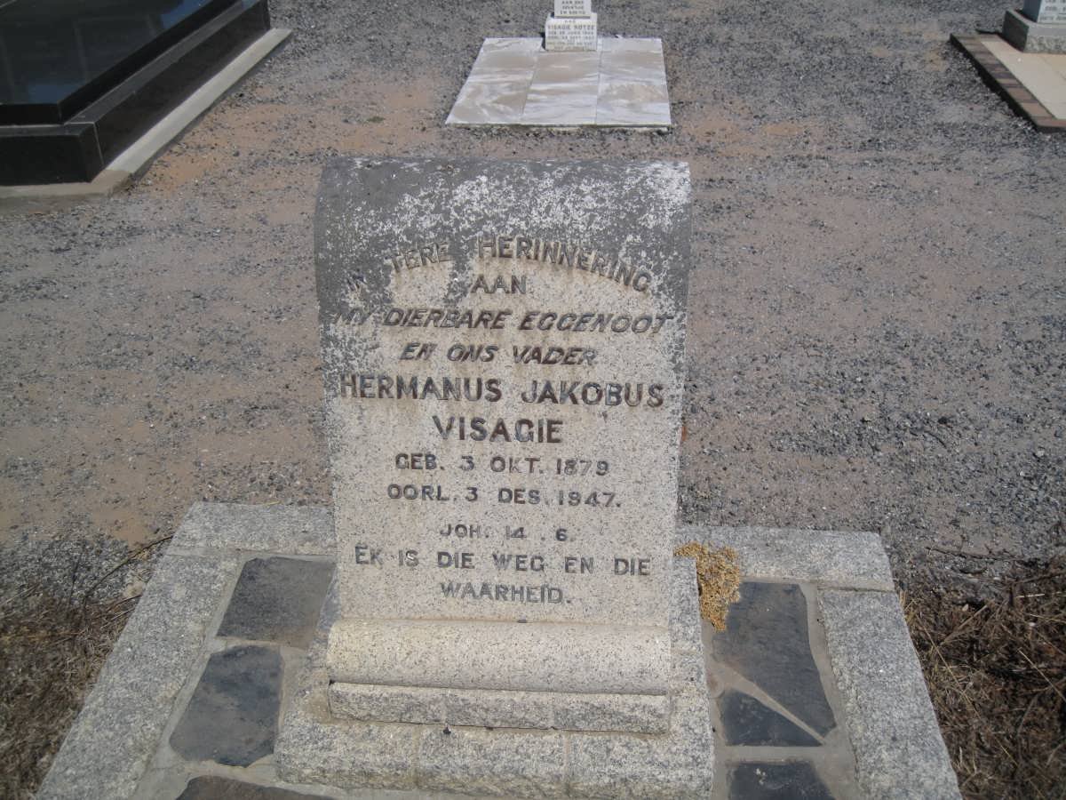 VISAGIE Hermanus Jakobus 1879-1947