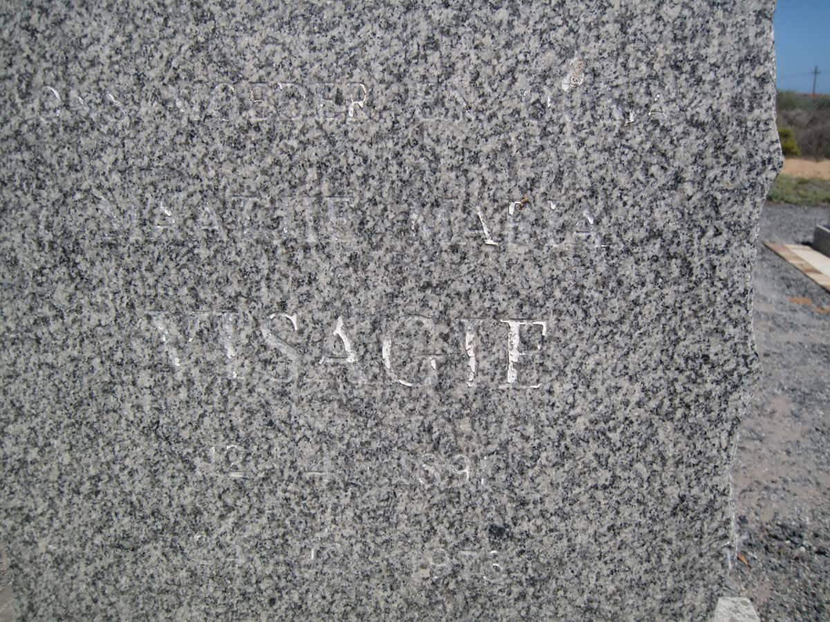 VISAGIE Maatjie Maria 1891-1973