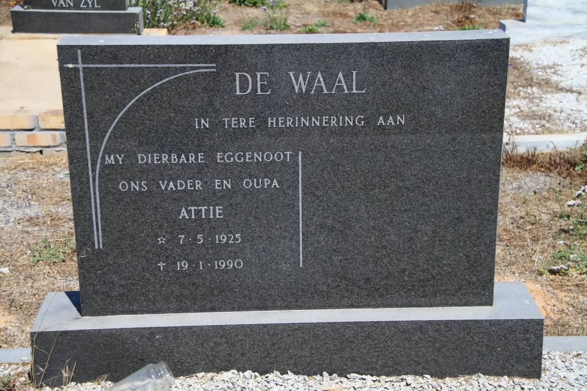 WAAL Attie, de 1925-1990
