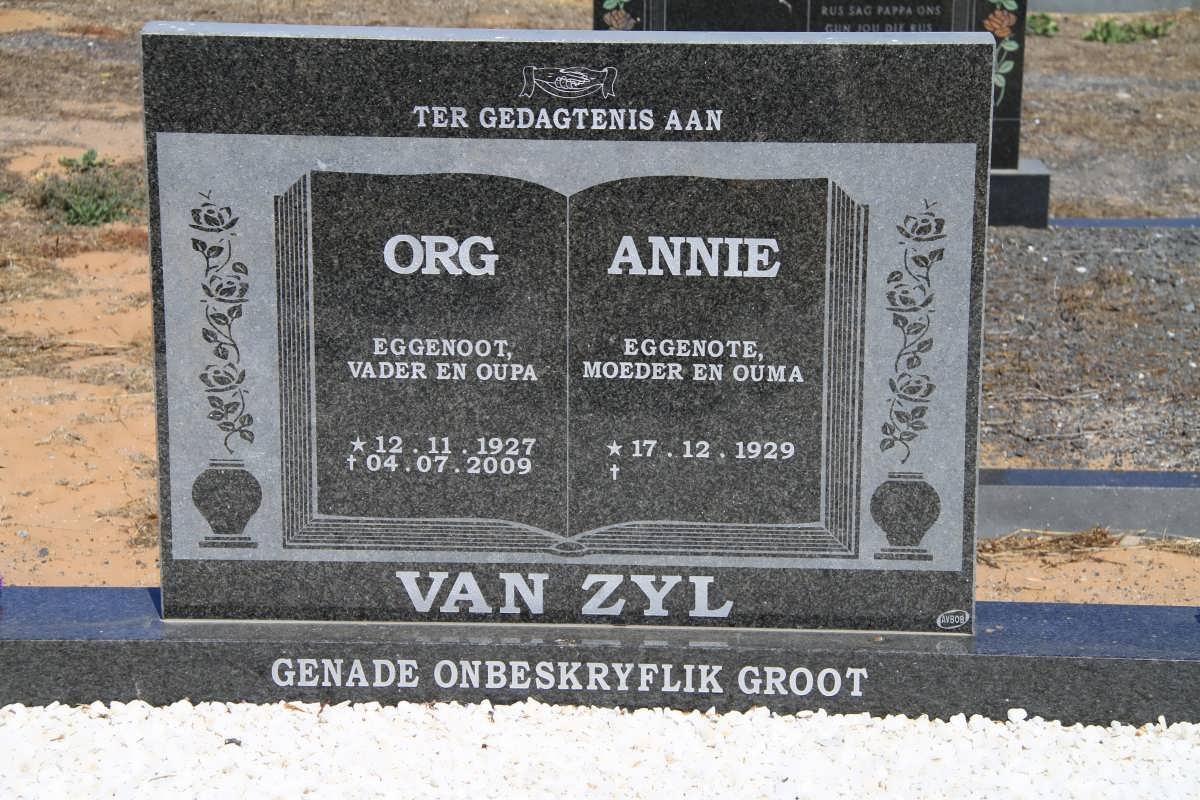 ZYL Org, van 1927-2009 &amp; Annie 1929-