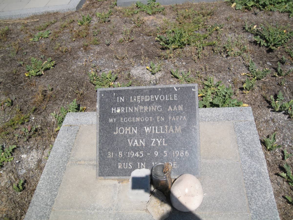ZYL John William, van 1945-1986