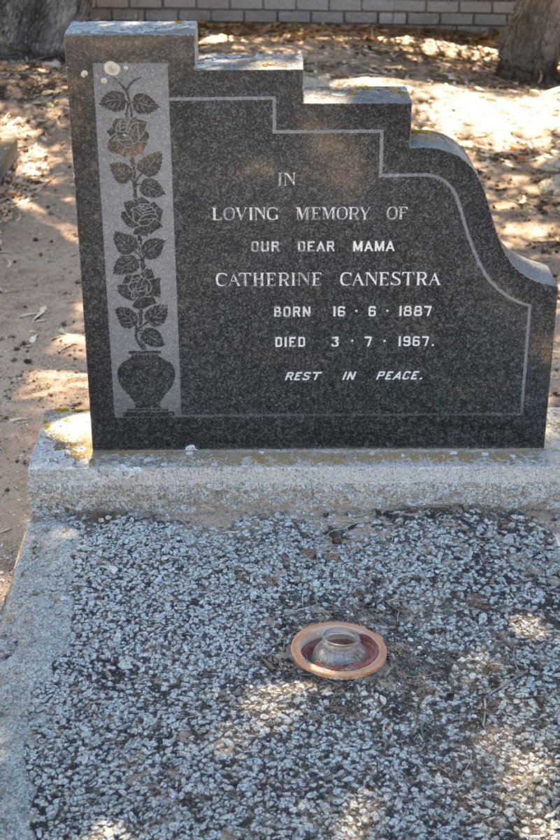 CANESTRA Catherine 1887-1967