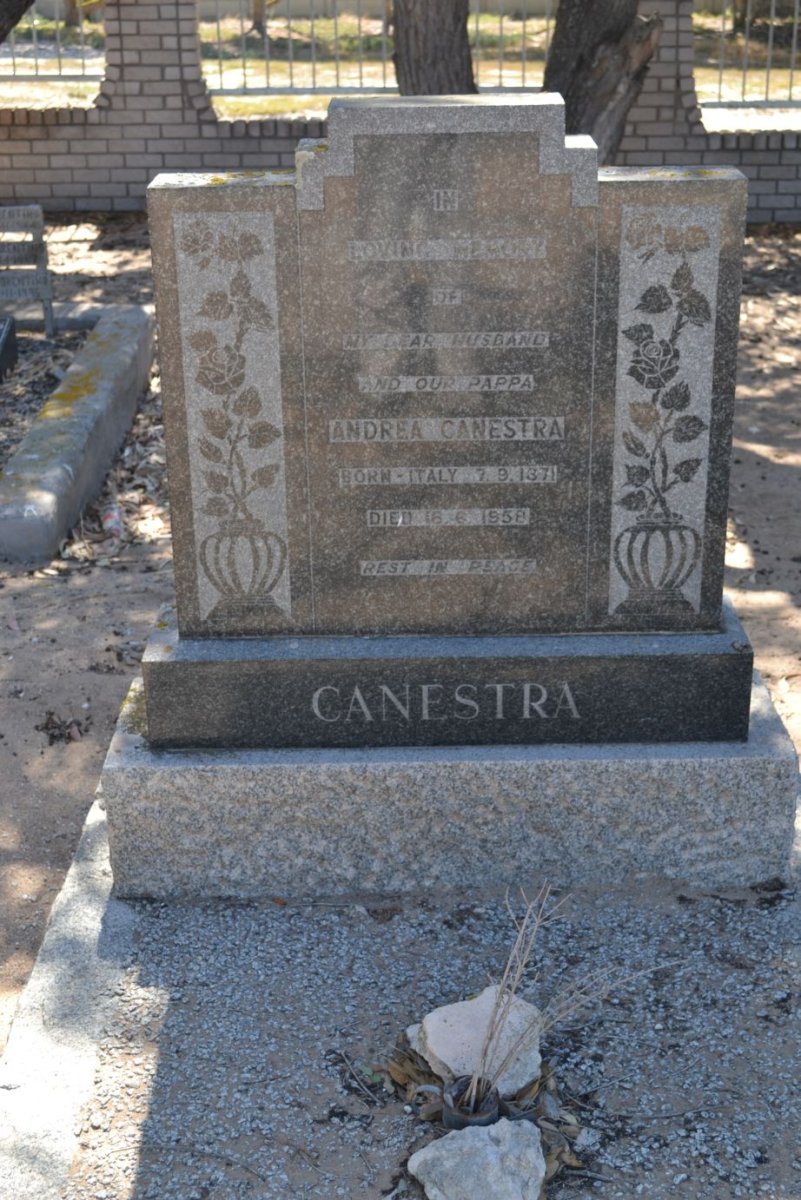 CANESTRA Andrea 1871-1958