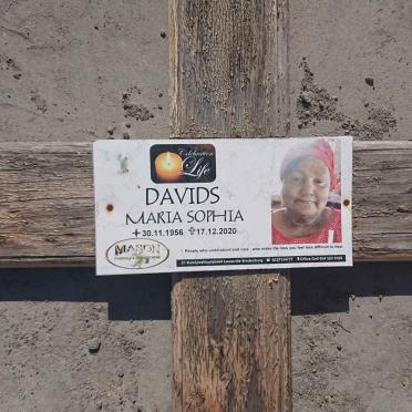 DAVIDS Maria Sophia 1956-2020