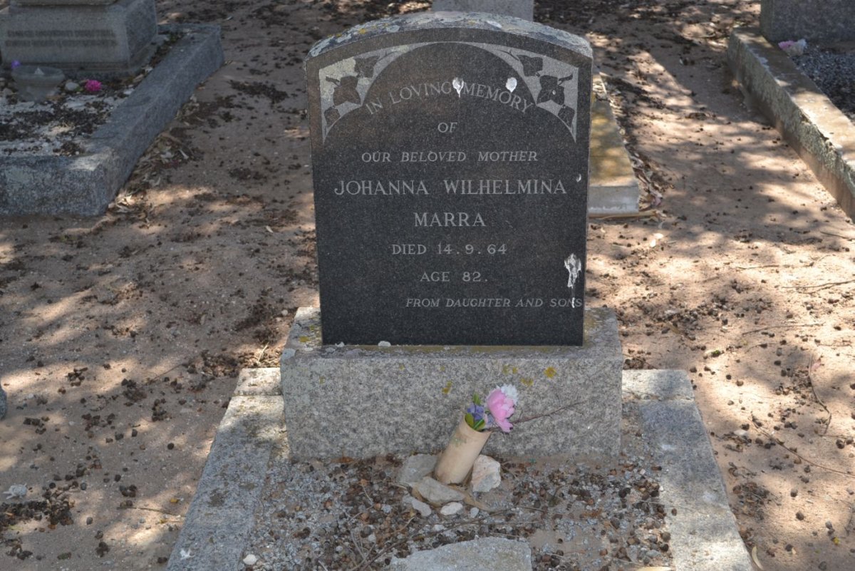 MARRA Johanna Wilhelmina -1964