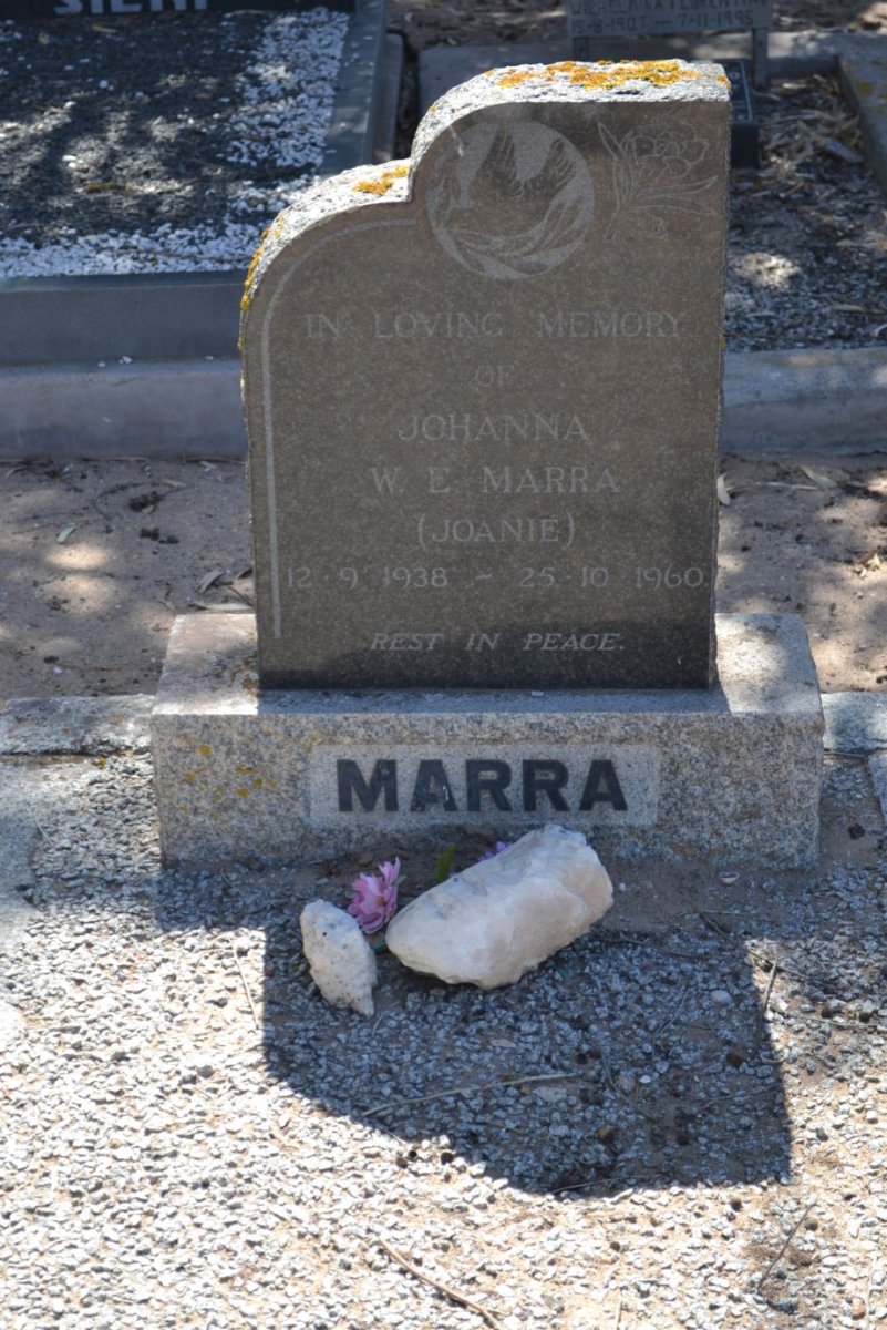 MARRA Johanna W.E. 1938-1960