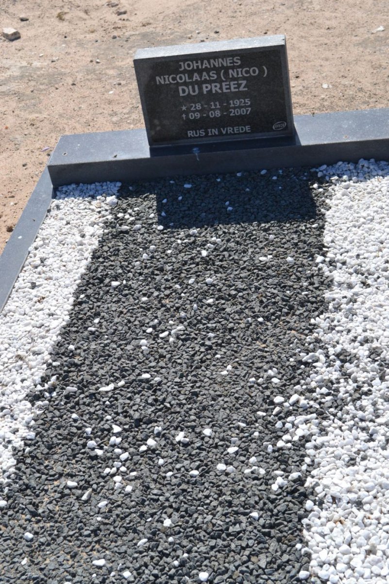 PREEZ Johannes Nicolaas, du 1925-2007