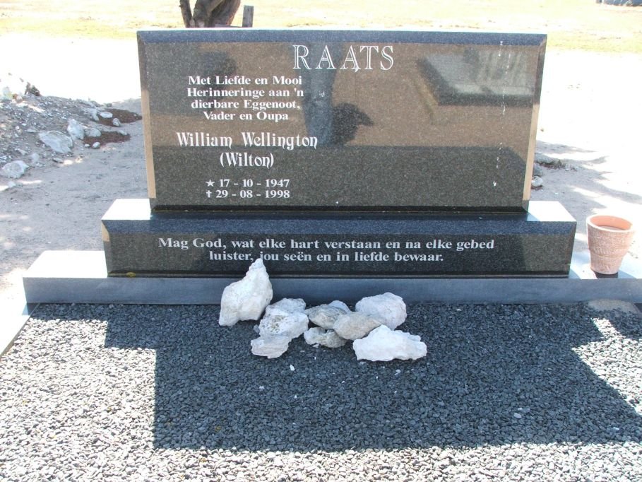 RAATS William Wellington 1947-1998