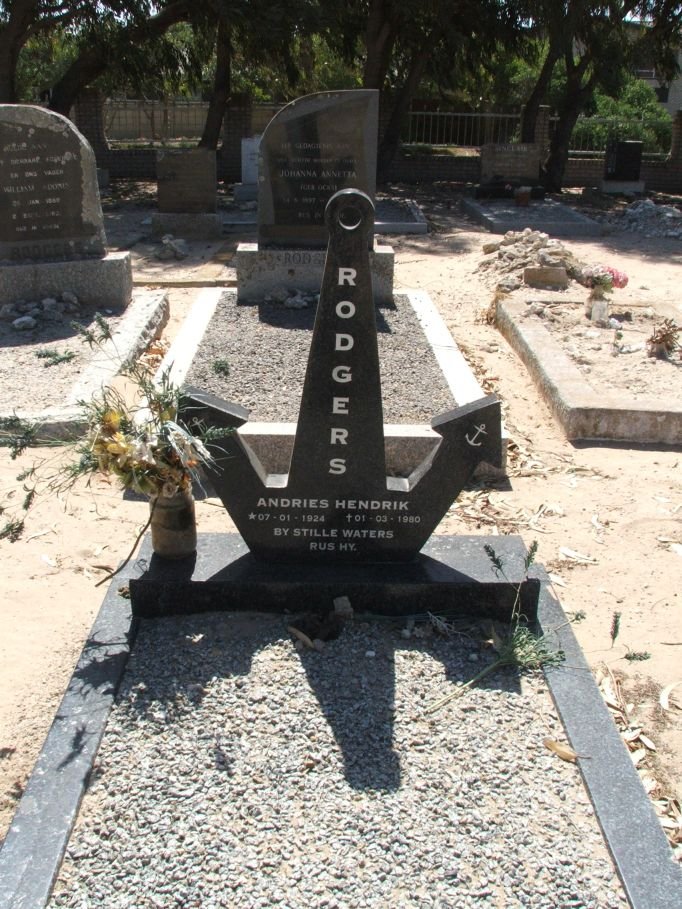 RODGERS Andries Hendrik 1924-19?0