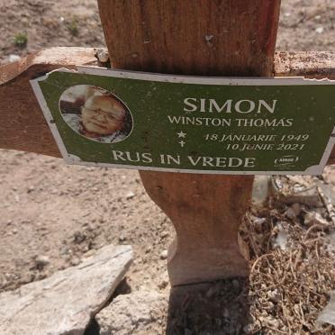 SIMON Winston Thomas 1949-2021