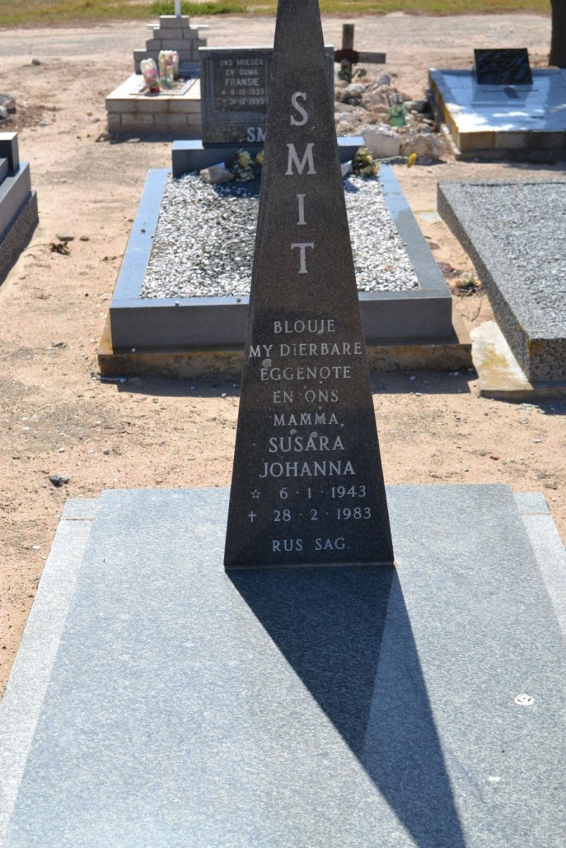 SMIT Susara Johanna 1943-1983