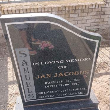 SAMUELS Jan Jacobus 1943-2017
