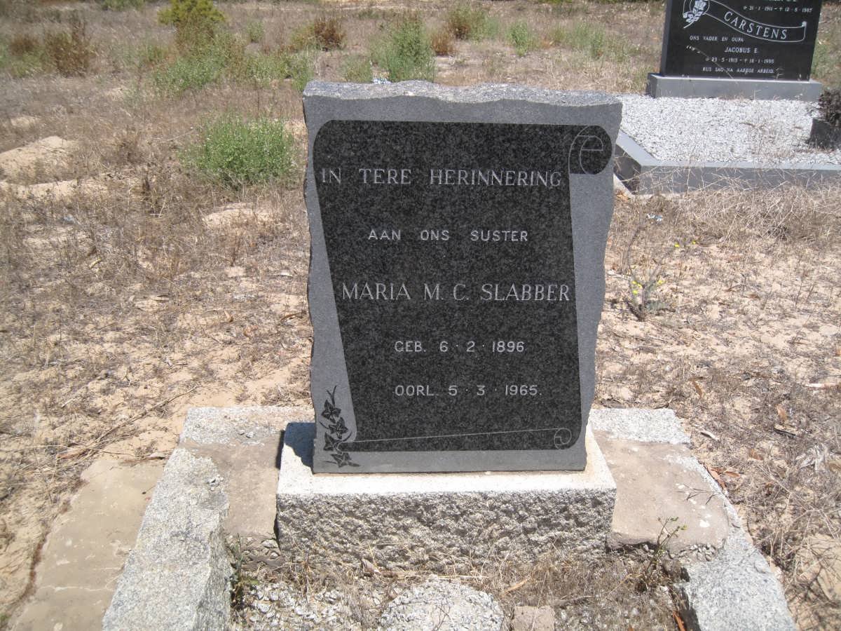SLABBER Maria M.C. 1896-1965