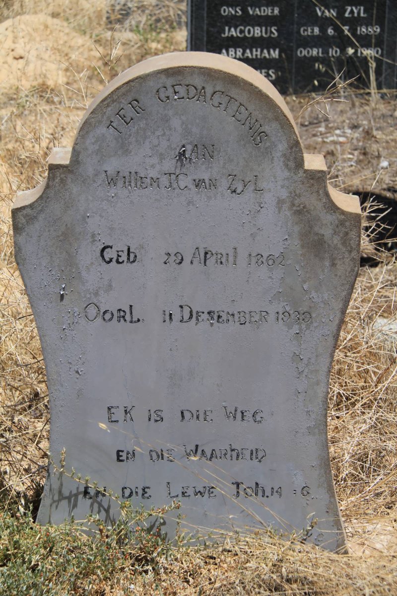 ZYL Willem J.C., van 1862-1930