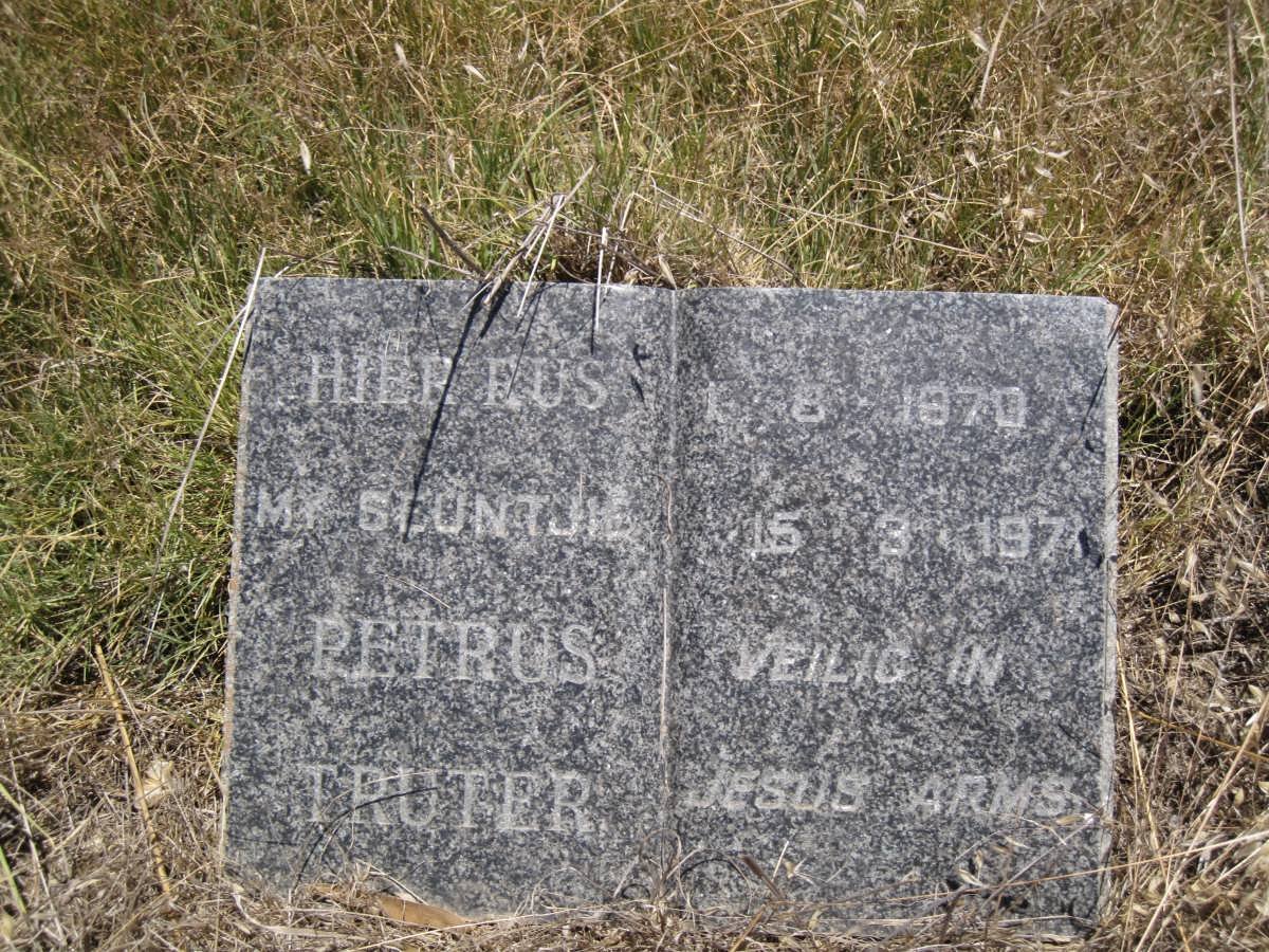 TRUTER Petrus 1970-1971